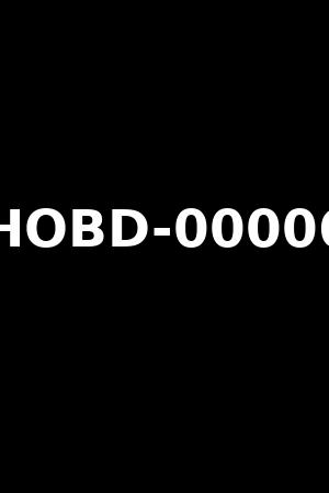 HOBD-00006