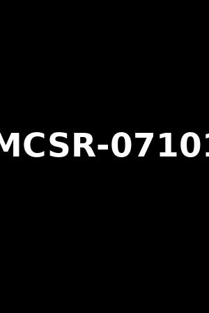 MCSR-07101