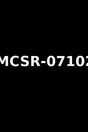 MCSR-07102