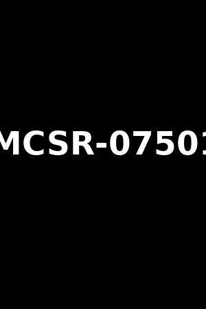 MCSR-07501