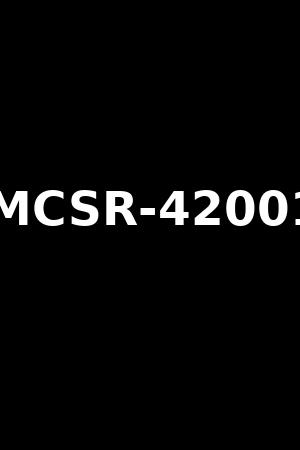 MCSR-42001